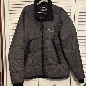 Mountain HardWear Men's Quilted Insulated Jacket - Charcoal Gray